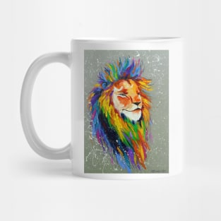 Rainbow Lion Mug